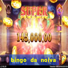 bingo da noiva para imprimir